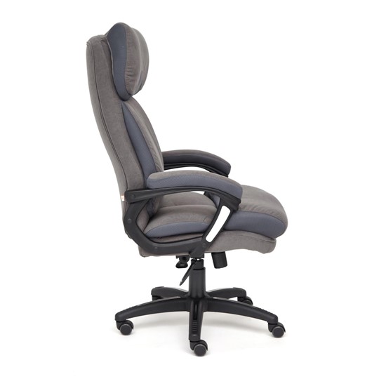 Компьютерное кресло DUKE флок/ткань, серый/серый, 29/TW-12 арт.14039 в Биробиджане - изображение 2