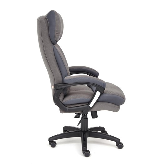 Компьютерное кресло DUKE флок/ткань, серый/серый, 29/TW-12 арт.14039 в Биробиджане - изображение 5