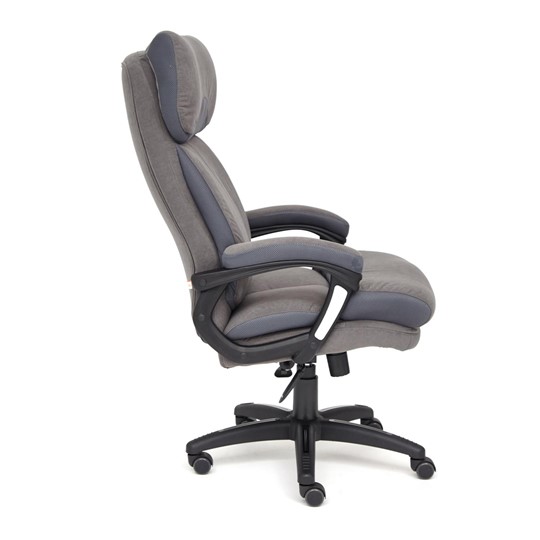 Компьютерное кресло DUKE флок/ткань, серый/серый, 29/TW-12 арт.14039 в Биробиджане - изображение 6