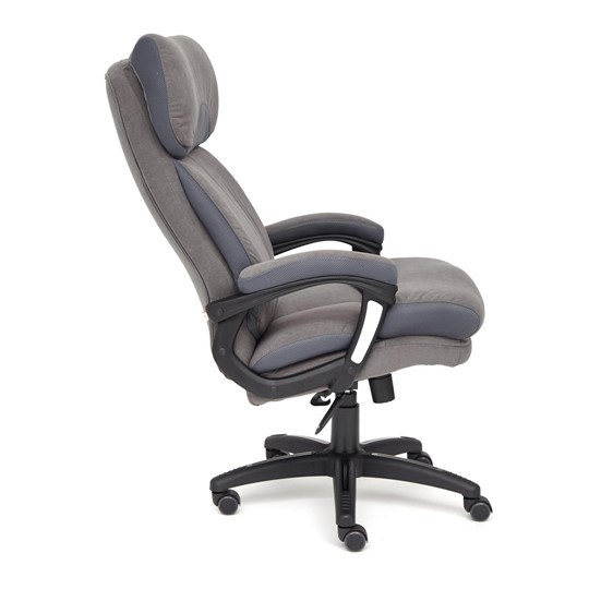 Компьютерное кресло DUKE флок/ткань, серый/серый, 29/TW-12 арт.14039 в Биробиджане - изображение 8