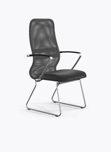 Офисное кресло Ergolife Sit 8 B2-9K - X1+Extra (Св.серый-Черный) в Биробиджане