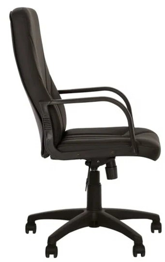 Компьютерное кресло MANAGER (PL64) экокожа ECO-30, черная в Биробиджане - изображение 2