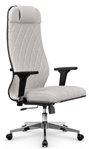 Офисное кресло Мetta L 1m 40M/2D Infinity Easy Clean (MPES) топган, нижняя часть 17834 белый в Биробиджане