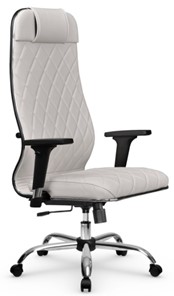 Офисное кресло Мetta L 1m 40M/2D Infinity Easy Clean (MPES) топган, нижняя часть 17833 белый в Биробиджане - предосмотр