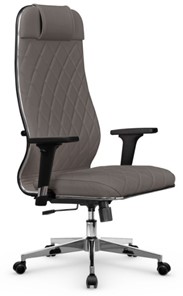 Офисное кресло Мetta L 1m 40M/2D Infinity Easy Clean (MPES) топган, нижняя часть 17834 серый в Биробиджане