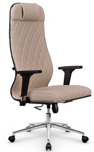 Офисное кресло Мetta L 1m 40M/2D Infinity Easy Clean (MPES) топган OMS, нижняя часть 17853 темно-бежевый в Биробиджане