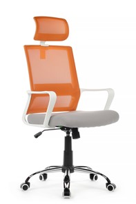 Кресло офисное RCH 1029HW, серый/оранжевый в Биробиджане