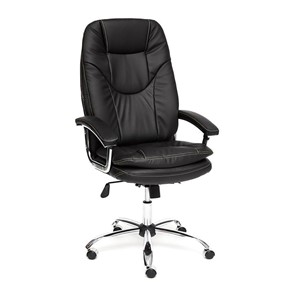 Офисное кресло SOFTY LUX кож/зам, черный, арт.12902 в Биробиджане