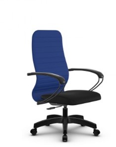 Кресло компьютерное SU-CK130-10P PL синий/черный в Биробиджане