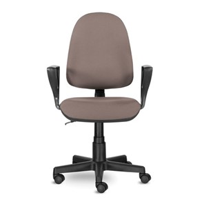 Офисное кресло Brabix Prestige Ergo MG-311 (регулируемая эргономичная спинка, ткань, бежевое) 531873 в Биробиджане