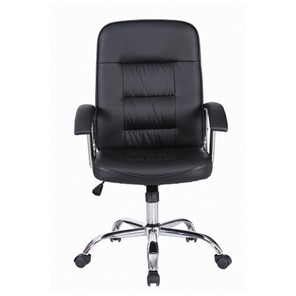 Офисное кресло Brabix Bit EX-550 (хром, экокожа, черное) 531838 в Биробиджане