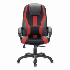 Компьютерное кресло Brabix Premium Rapid GM-102 (экокожа/ткань, черное/красное) 532107 в Биробиджане