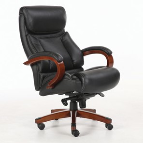 Компьютерное кресло Brabix Premium Infinity EX-707 (дерево, натуральная кожа, черное) 531826 в Биробиджане