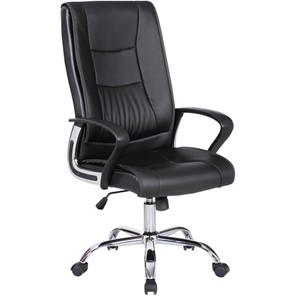 Офисное кресло Brabix Forward EX-570 (хром, экокожа, черное) 531837 в Биробиджане