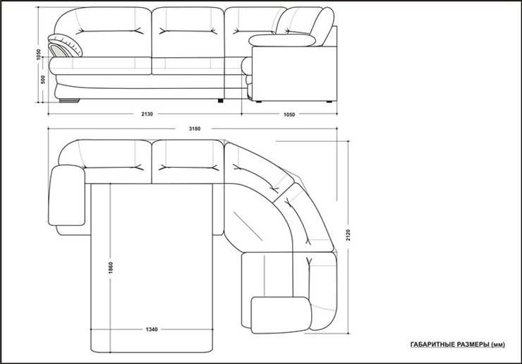 Угловой диван Квин 6 в Биробиджане - изображение 5