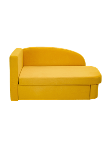 Мягкий диван левый Тедди желтый в Биробиджане - предосмотр 1