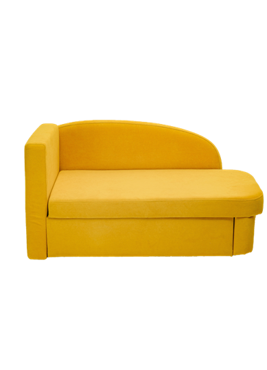 Мягкий диван левый Тедди желтый в Биробиджане - изображение 1