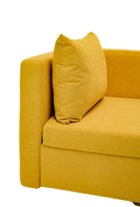 Мягкий диван левый Тедди желтый в Биробиджане - предосмотр 5