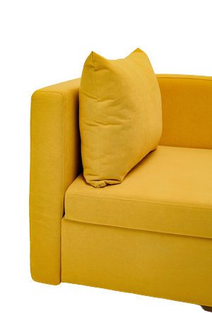 Мягкий диван левый Тедди желтый в Биробиджане - изображение 5