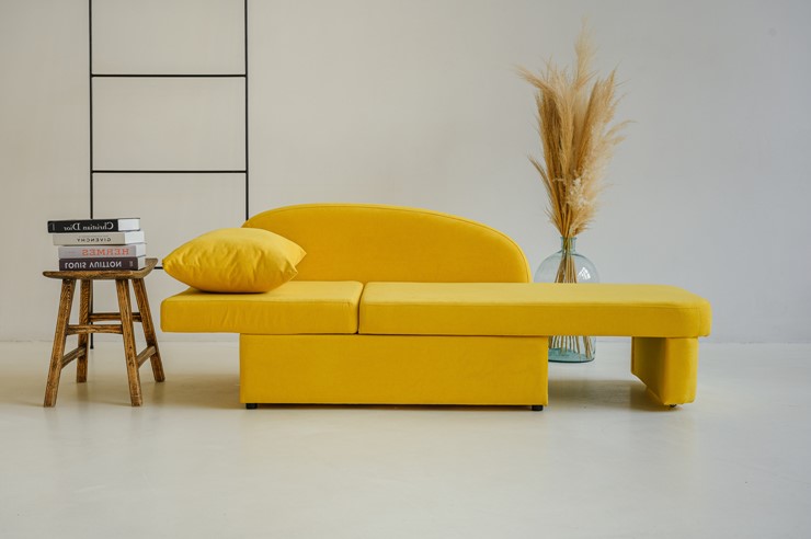 Мягкий диван левый Тедди желтый в Биробиджане - изображение 20