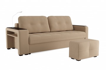 Прямой диван Smart 4(Б4-3т-Б3), Веллуто 05 в Биробиджане