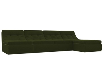 Модульный раскладной диван Холидей, Зеленый (микровельвет) в Биробиджане