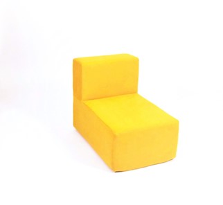 Кресло Тетрис 50х80х60, желтое в Биробиджане