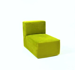 Кресло бескаркасное Тетрис 50х80х60, зеленый в Биробиджане