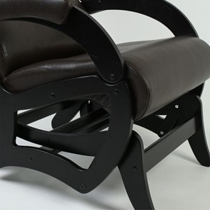 кресло-глайдер с маятниковым механизмом 35-К-В экокожа в Биробиджане - предосмотр 4