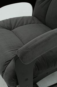 Кресло-качалка Леон маятниковая, ткань AMIGo графит 29-Т-ГР в Биробиджане - предосмотр 1