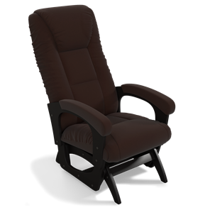 Кресло-качалка Леон маятниковая, ткань AMIGo шоколад 29-Т-Ш в Биробиджане - предосмотр 1