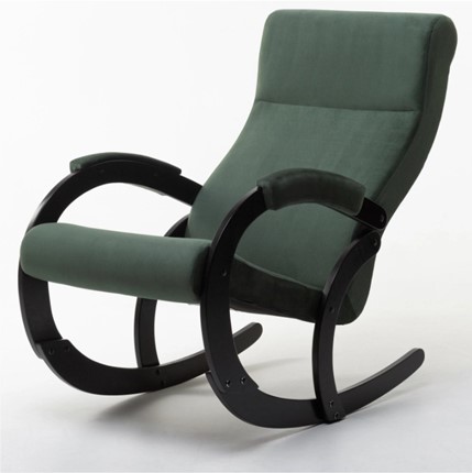 Кресло-качалка Корсика, ткань Amigo Green 34-Т-AG в Биробиджане - изображение