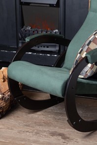 Кресло-качалка Корсика, ткань Amigo Green 34-Т-AG в Биробиджане - предосмотр 6