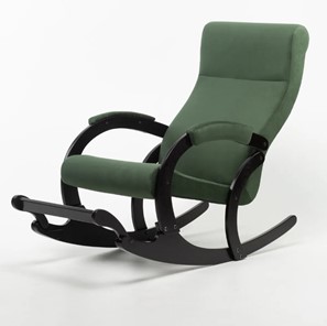 Кресло-качалка в гостиную Марсель, ткань Amigo Green 33-Т-AG в Биробиджане - предосмотр