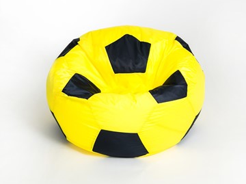 Кресло-мешок Мяч большой, желто-черный в Биробиджане
