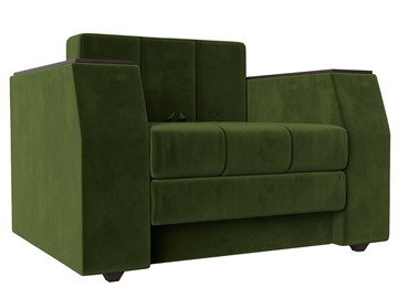 Кресло-кровать Атлантида, Зеленый (Микровельвет) в Биробиджане