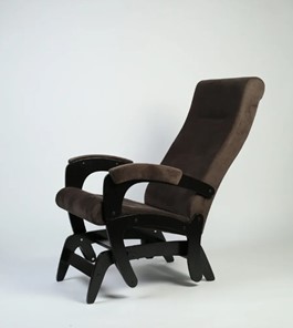 Кресло-качалка Версаль, ткань шоколад 36-Т-Ш в Биробиджане