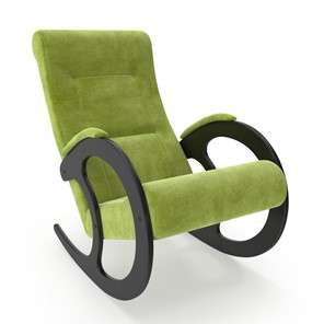 Кресло-качалка Модель 3, Verona 38 Apple Green-велюр в Биробиджане