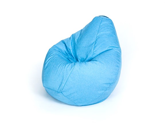 Кресло-мешок Хоум малое, голубое в Биробиджане - изображение