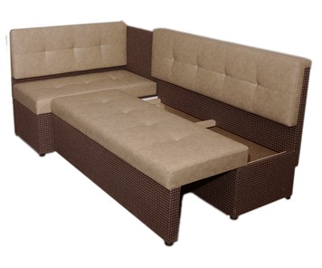 Кухонный угловой диван Нео КМ3 с механизмом 2000х1460 в Биробиджане - предосмотр 7