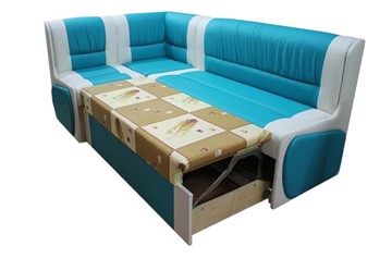 Кухонный угловой диван Квадро 4 со спальным местом в Биробиджане - предосмотр 2