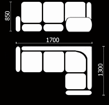 Угловой кухонный диван Нео КМ-01 (168х128 см.) в Биробиджане - изображение 3