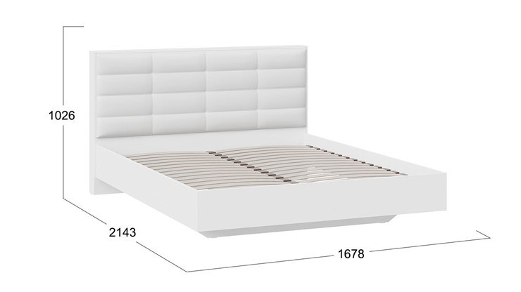 Кровать Агата тип 1 (Белый) в Биробиджане - изображение 2
