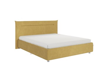 Кровать в спальню Альба 1.6, медовый (велюр) в Биробиджане