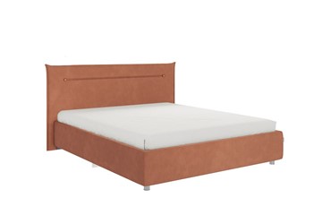 Спальная кровать Альба 1.6, персик (велюр) в Биробиджане