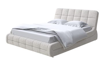 Кровать спальная Corso-6 140x200, Рогожка (Levis 12 Лён) в Биробиджане
