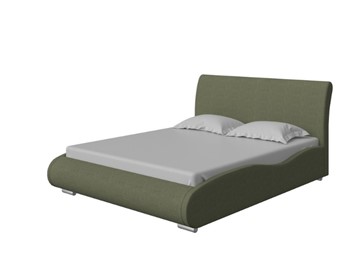Кровать 2-спальная Corso-8 Lite 140x200, Искусственная шерсть (Лама Авокадо) в Биробиджане