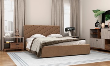 Кровать Юта 160х200 (вариант 3) с основанием в Биробиджане