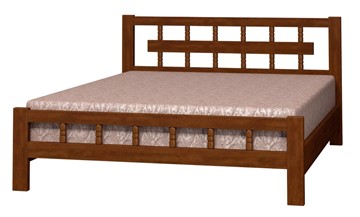 Кровать Натали-5 (Орех) 160х200 в Биробиджане