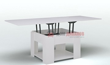 Складной стол-трансформер Модерн, белый глянец в Биробиджане - предосмотр